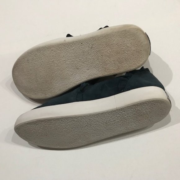 Kate Spade Navy Suede Sneakers - Slip on Luxury Comfort - Picture 10 of 13